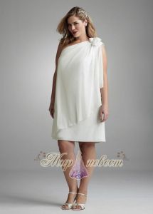 Вечернее платье большого размера Style 253811  ― Интернет магазин Мир Невест - свадебные платья и аксессуары, эксклюзивные вечерние платья
