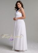 Недорогое и легкое свадебное платье Style 9INT1057