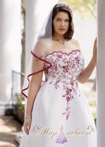 Красивое и большое свадебное платье Style: 9T8763 ― Интернет магазин Мир Невест - свадебные платья и аксессуары, эксклюзивные вечерние платья