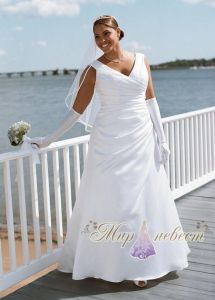 Большое свадебное платье Style 9T9861 ― Интернет магазин Мир Невест - свадебные платья и аксессуары, эксклюзивные вечерние платья