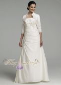 Эксклюзивное свадебное платье с длинным шлейфом Style T9579