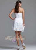 Короткое и недорогое свадебное платье Style 10333