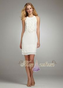 Короткое вечернее платье Style 50060  ― Интернет магазин Мир Невест - свадебные платья и аксессуары, эксклюзивные вечерние платья