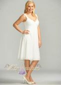 Короткое и недорогое свадебное платье Style 9INT12899 