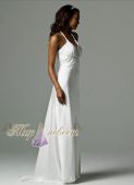 Длинное, лёгкое и красивое свадебное платье Style BR1015