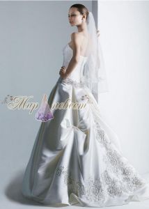 Эксклюзивное и шикарное свадебное платье из коллекции Oleg Cassini Style CT314 ― Интернет магазин Мир Невест - свадебные платья и аксессуары, эксклюзивные вечерние платья