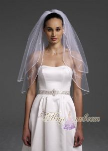 Фата Style V943 ― Интернет магазин Мир Невест - свадебные платья и аксессуары, эксклюзивные вечерние платья