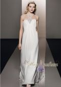 Стильное шифоновое свадебное платье Style SVC9840
